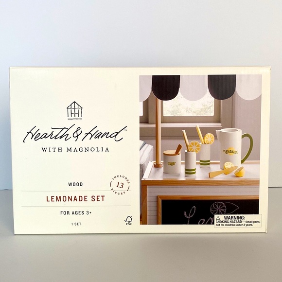 Hearth & Hand Wood Toy Lemonade Set - Picture 2 of 14